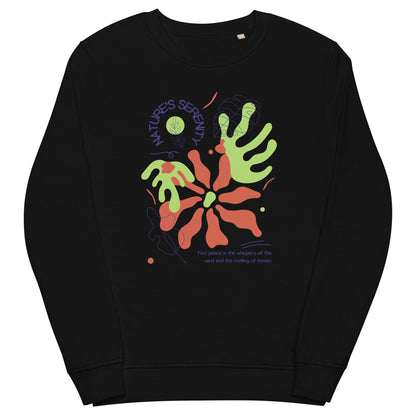 Nature's Serenity Unisex organic sweatshirt