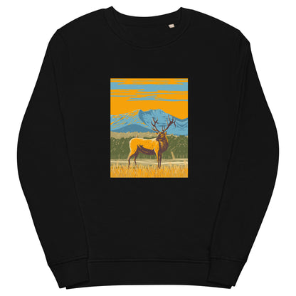 Golden Stag Unisex organic sweatshirt