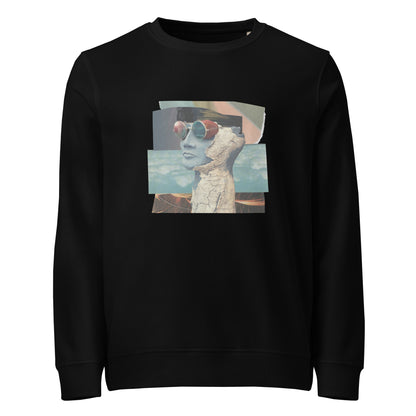 Fragmented Reality Unisex organic sweatshirt