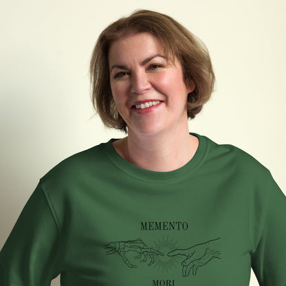 Memento Mori Unisex organic sweatshirt