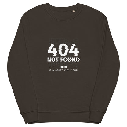 404 Not Found Unisex organic sweatshirt