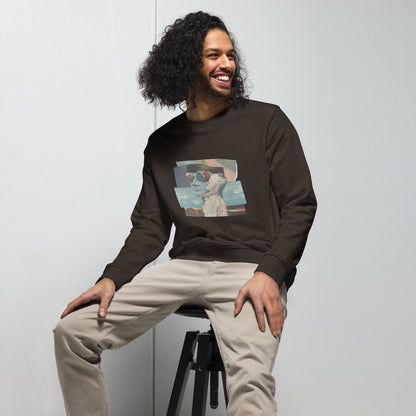 Fragmented Reality Unisex organic sweatshirt