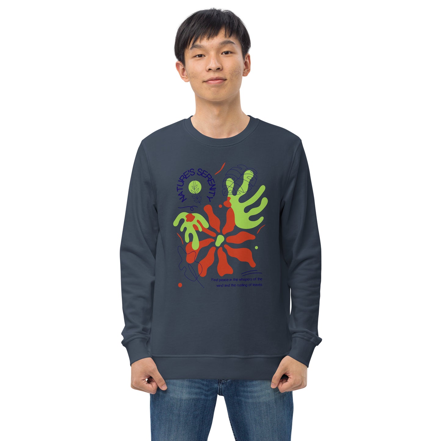 Nature's Serenity Unisex organic sweatshirt