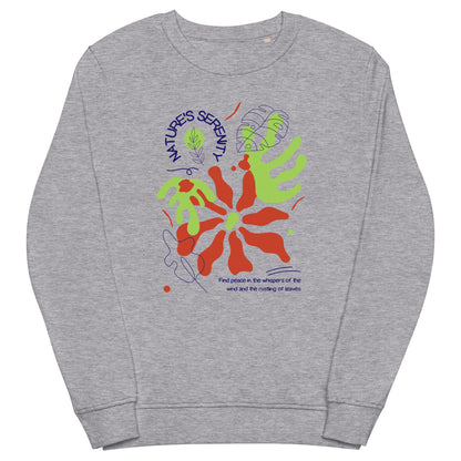 Nature's Serenity Unisex organic sweatshirt