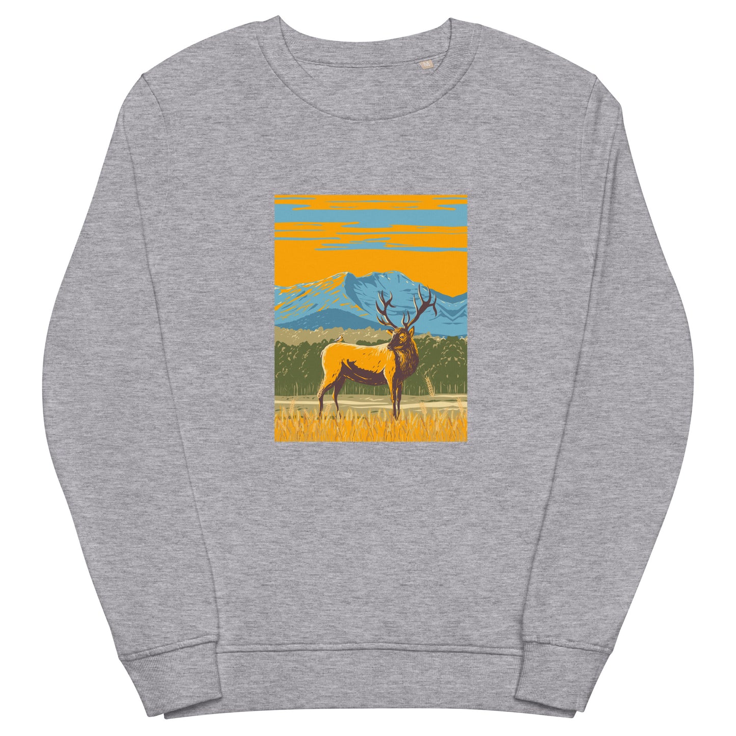 Golden Stag Unisex organic sweatshirt