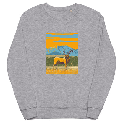 Golden Stag Unisex organic sweatshirt