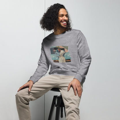 Fragmented Reality Unisex organic sweatshirt