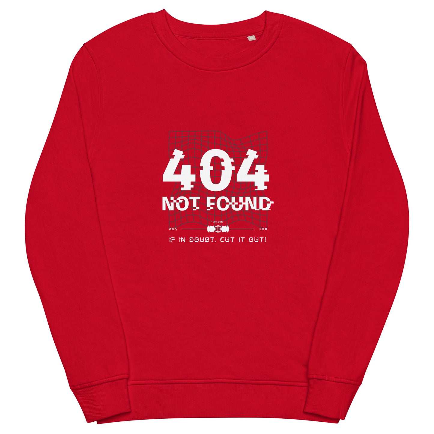 404 Not Found Unisex organic sweatshirt