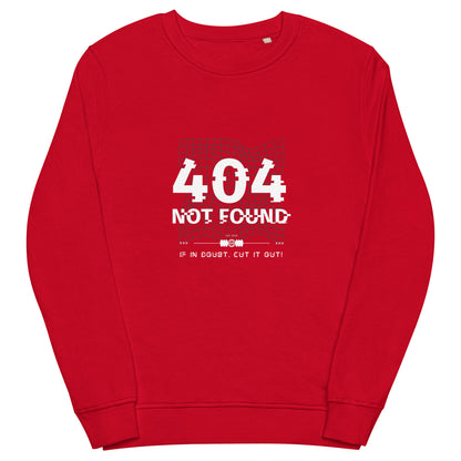 404 Not Found Unisex organic sweatshirt