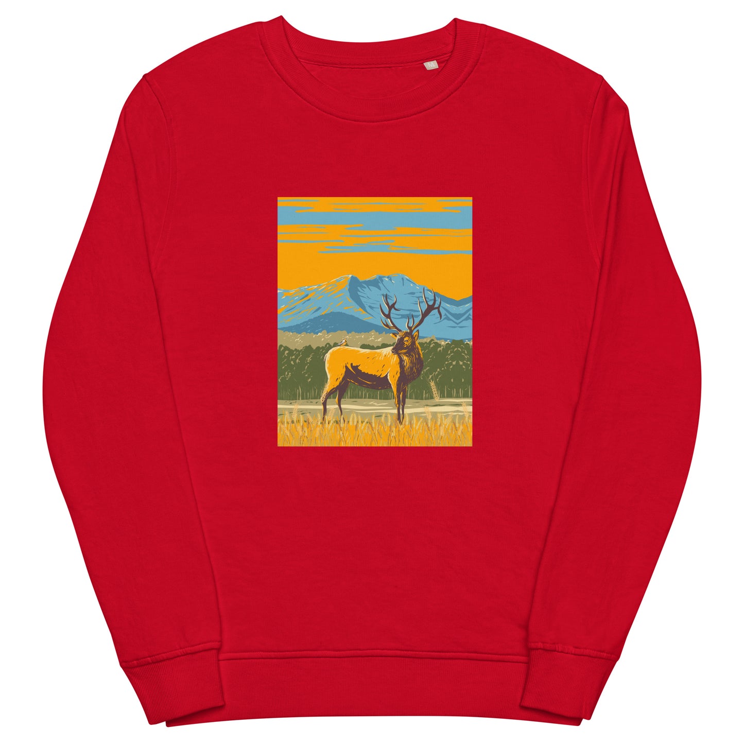 Golden Stag Unisex organic sweatshirt