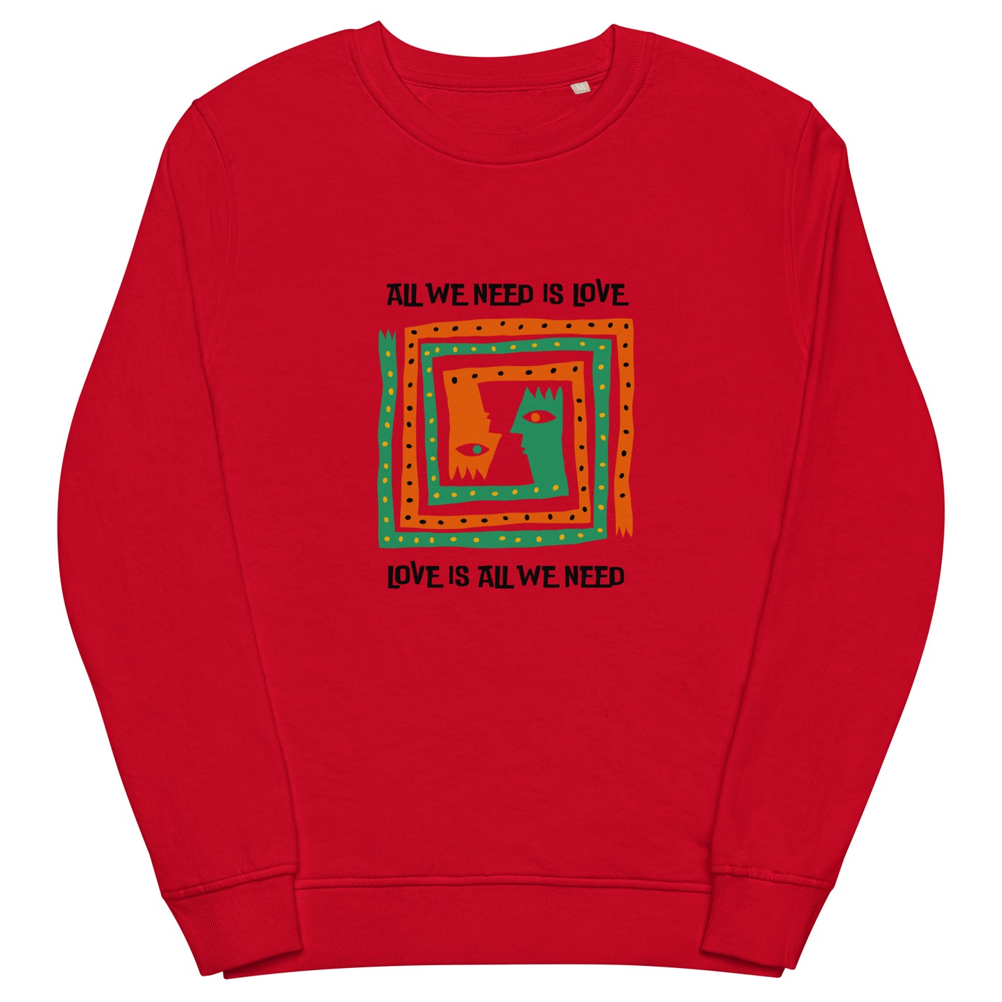 Love Connection Unisex organic sweatshirt