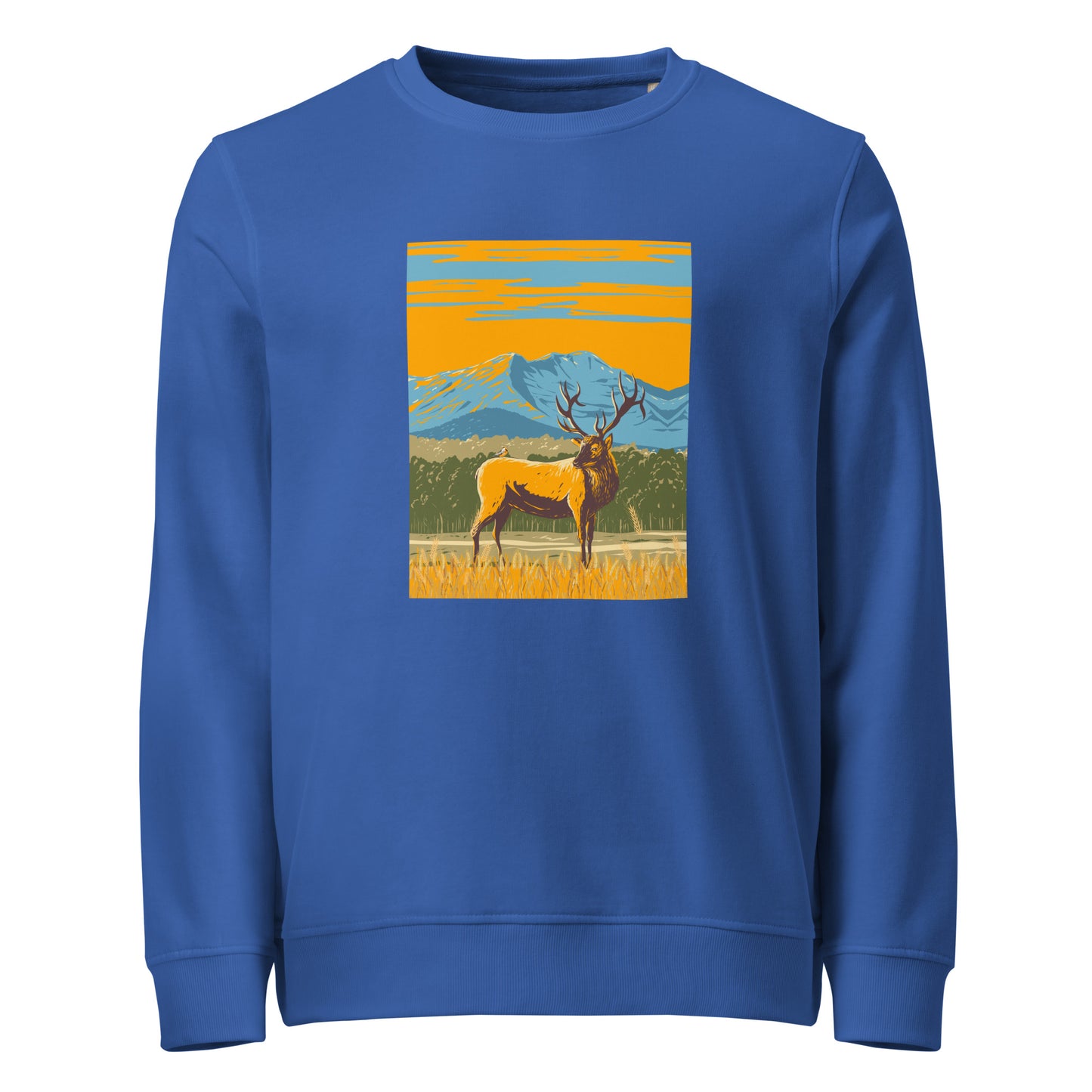 Golden Stag Unisex organic sweatshirt