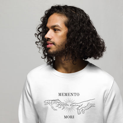 Memento Mori Unisex organic sweatshirt