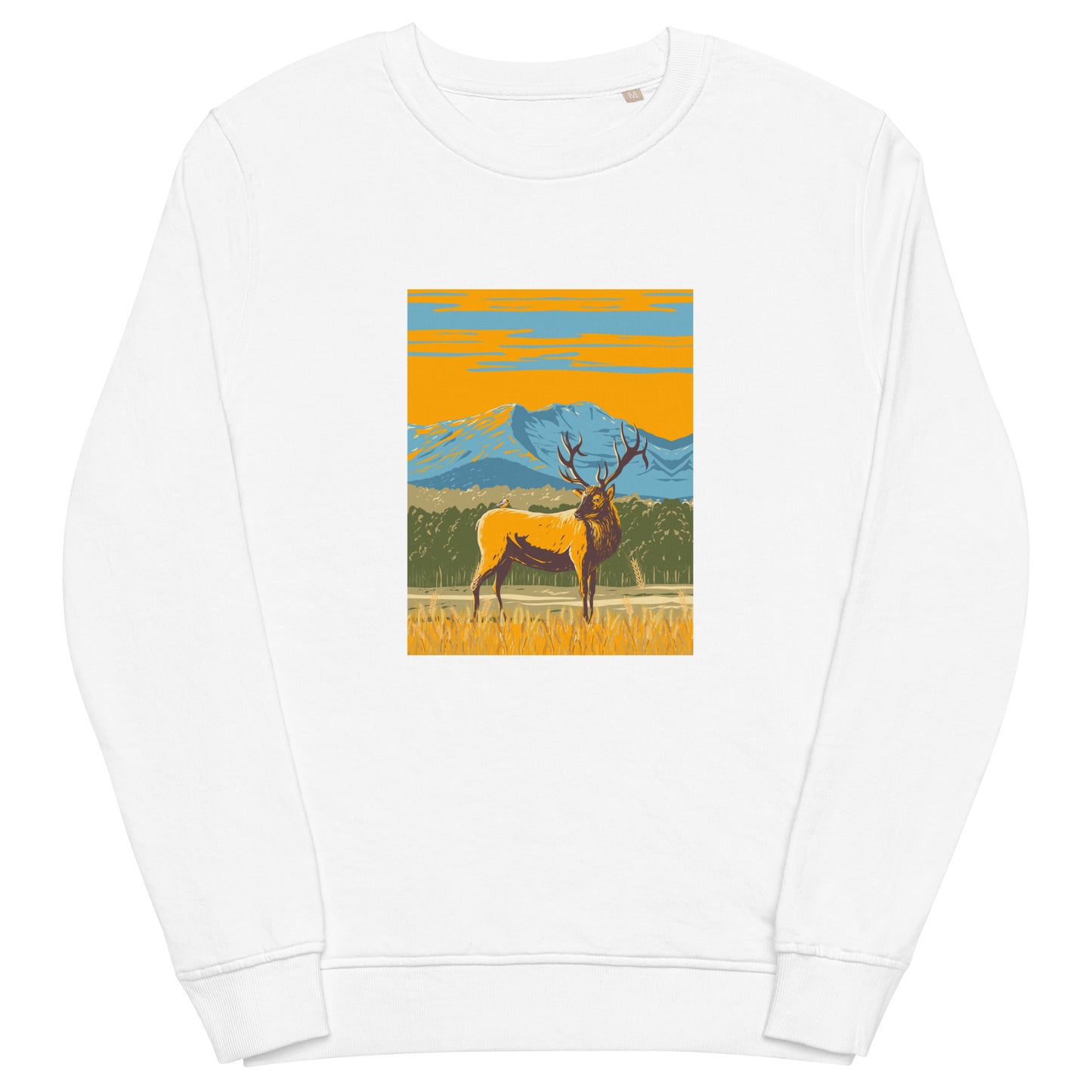 Golden Stag Unisex organic sweatshirt