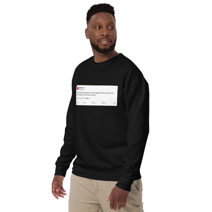 Robots Writing Poetry Unisex Sweatshirt