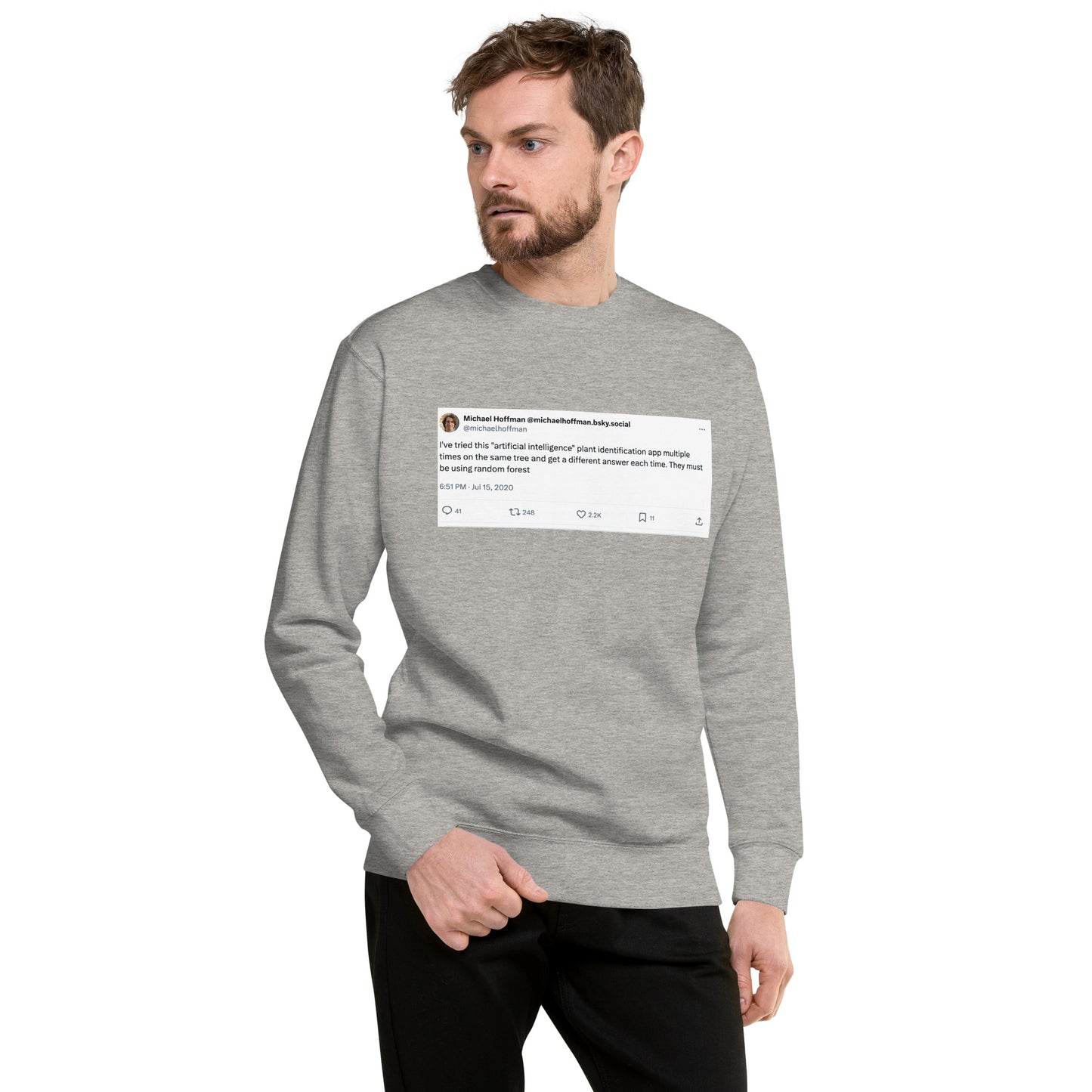 Random Forest Unisex Sweatshirt