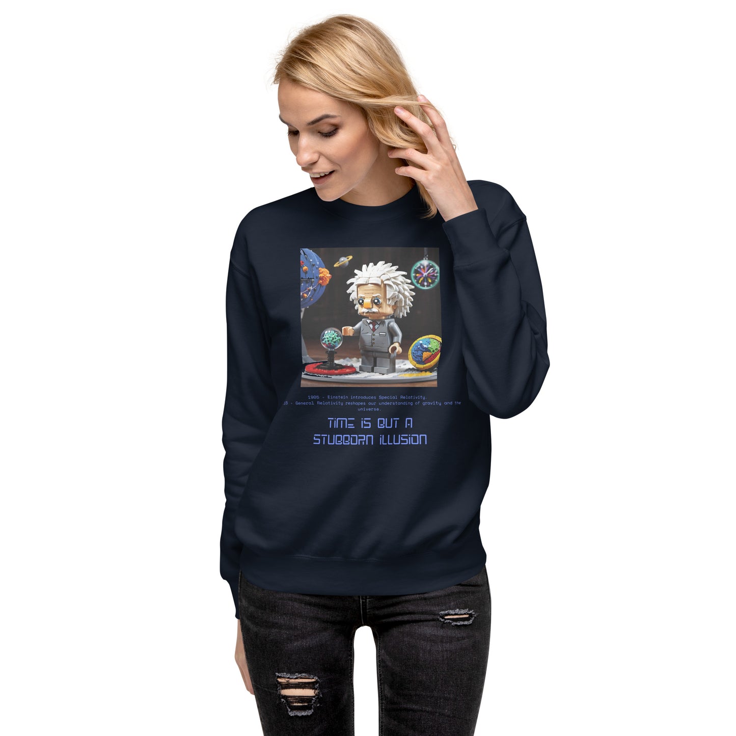 The Fabric of Cosmos Unisex Sweatshirt