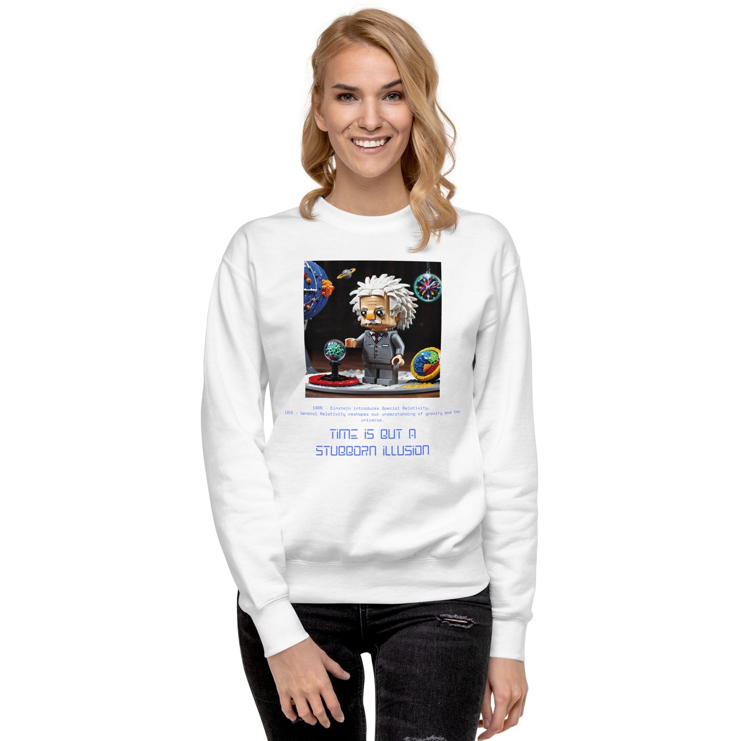 The Fabric of Cosmos Unisex Sweatshirt